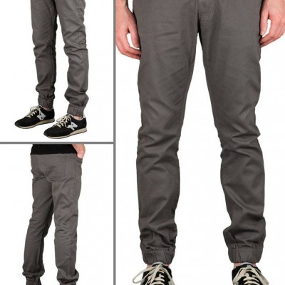 Celana-jeans-denim-joggers-grey