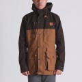 jaket parka foxlox coklat