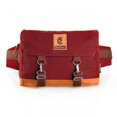 tas waistbag maroon esgotado