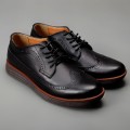 sepatu formal hitam kulit