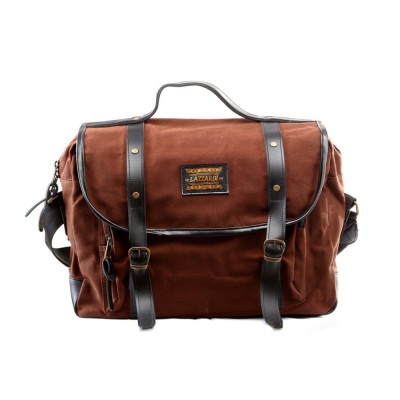 Tas Messenger Dimensional Brown