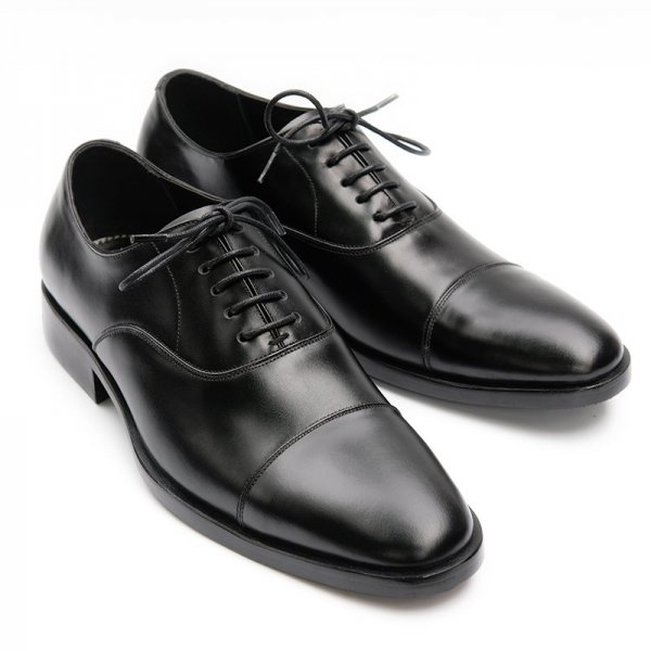 Sepatu Formal Kulit Pria Alex Black