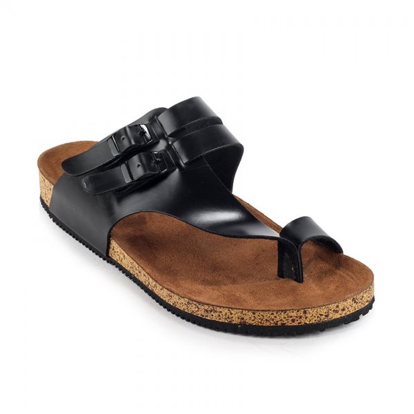 Sandal Kasual Pria Alfaro Black