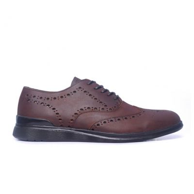 Sepatu Pantofel Formal Pria Oxford Hp Brown