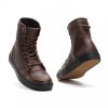 Sepatu kulit boots coklat pria bratta brown